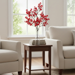 Ramo De Planta Gypshophila Flores Artificiales Decoración - Imagen 9