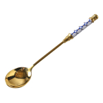 Cucharitas Metal Y Cerámica Café Té Copetín Decorativas - Imagen 11