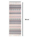 Alfombras Nórdicas Vintage Con Borlas Flecos Textil 90 Cm - Imagen 6