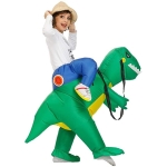 Disfraz Inflable Niño Dinosaurio Unicornio Niña - Imagen 4