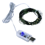 Guia De Mini Luces Navideñas Para Arbol 10 Metros - Imagen 6