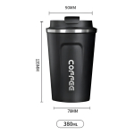 Vaso Térmico Mug 380ml Con Tapa Taza Jarra Excelente Calidad - Imagen 4