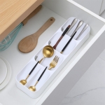 Organizador Cubiertos Cubiertero Para Cajon Cocina Excelente - Imagen 2