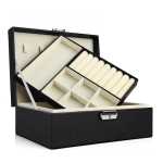 Joyero Caja Organizadora Para Joyas Con Cerradura - Imagen 7