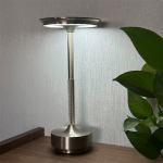 Lámpara Portatil De Mesa Inalambrica Usb Táctil De Acero - Imagen 17