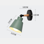 Lampara De Metal Para Pared Aplique Luz Dormitorio - Imagen 6