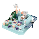 Pista De Autos Didáctica Ideal Niño Pequeño Estacionamiento - Imagen 10