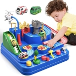 Pista De Autos Didáctica Ideal Niño Pequeño Estacionamiento - Imagen 13