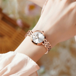 Reloj De Pulsera Mujer Análogo Con Malla De Acero Inox - Imagen 13