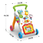 Juguete Caminador Musical Para Bebe Alta Calidad Aprendizaje - Imagen 4