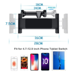 Soporte De Tablet Para Auto 360° Con Brazo 26cm Extension - Imagen 4