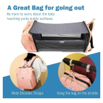 Cuna Bolso Maternal Bebé Cambiador 26lts Calidad Premium - Imagen 24