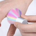 Cepillo Para Manicura Sacar Exceso De Polvo Uñas Manos - Imagen 7