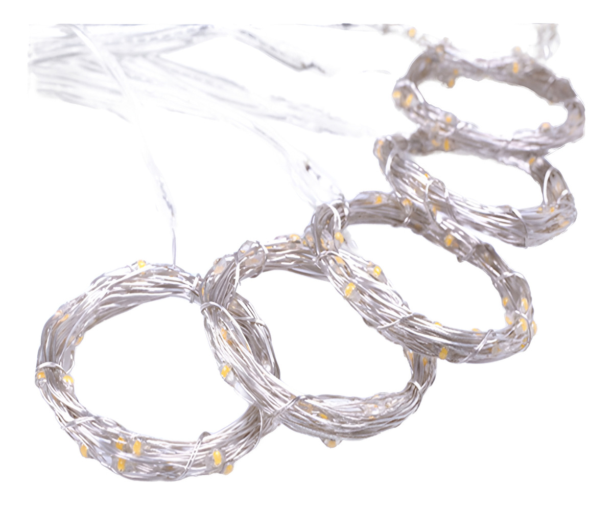 D_956004-MLU77118457523_062024-F.jpg Cortina De Luces Led 3x3 Metros Para Boda Fiesta Decoración - Imagen 1