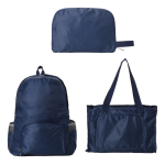 Mochila Bolso Impermeable Plegable 2 En 1 Portátil 25 Litros - Imagen 9