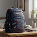 Mochila Escolar Para Niños Varios Bolsillos Gran Capacidad - Imagen 2