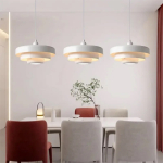 Lámpara Techo Colgante Led Estilo Nórdico + Lamparita Led - Imagen 5