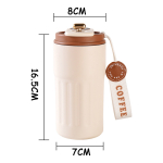 Termo Vaso Smart Café Térmico Mug 400ml Digital Temperatura - Imagen 14