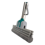 Lampazo Mopa Magico Super Absorbente Magic 38cm Escurridor Color Verde Petroleo - Imagen 4