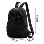 Mochila Escolar Viaje Ligera Con Bolsillo Exteriores - Imagen 16