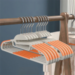 Set X10 Perchas Anticaída Armario Antideslizantes Color Azul - Imagen 6