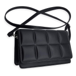 Bandolera Cartera P/ Mujer A Cuadros Capitoneada Moderna - Imagen 7