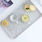 Bandeja Junta Gotas Para Transportar Bebidas O Servir Te - Imagen 4