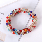 Colitas Scrunchies En Gemas Pelo Cabello Varios Colores - Imagen 2