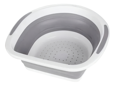 Colador De Silicona Plegable Lava Vegetales Frutas Cocina - Imagen 6