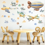 Vinilo Decorativo De Pared Vuelo Volar Adhesivo Sticker - Imagen 3