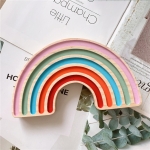 Adorno Arcoiris De Madera Para Cuarto Infantil Boho - Imagen 8
