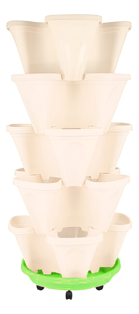 D_963003-MLU91985925776_092025-F.jpg Maceta Elho Encastrable Para Jardin Vertical X 4 - Imagen 1