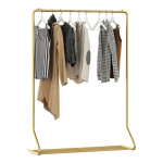 Perchero Con Zapatero Vestidor Metalico De Estilo Nordico - Imagen 6