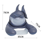 Inflable Silla Para Piscina Diseño Animales - Imagen 2