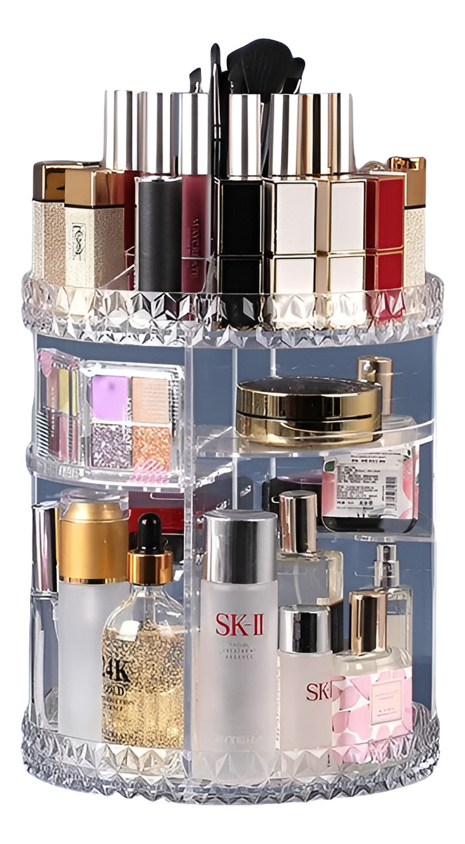 D_964451-MLU78964953142_092024-F.jpg Organizador De Cosmeticos Glam Caddy - Maquillaje Giratorio - Imagen 1