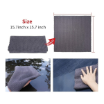 Kit Lavado Secado Auto Paños Mic Esponja Cepillo Guante 12pc - Imagen 7