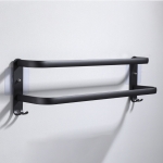 Soporte Para Toallas Repasador Toallero Baño Cocina Aluminio - Imagen 2