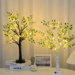 Arbol Led Con Hojas Y Ramas Decoracion Fiestas 65cm - Imagen 6