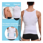 Musculosa Camiseta Faja Reductora Modeladora Hombre Slim - Imagen 4
