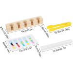 Juego Montessori De Motricidad Clasificacion Tubos De Ensayo - Imagen 5