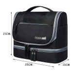 Neceser Travel Organizador Para Colgar Color Bordó Diseño De La Tela Bordo - Imagen 9