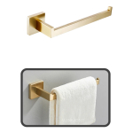 Pack X3 Soportes Para Baño De Acero Papel Toallas - Imagen 2