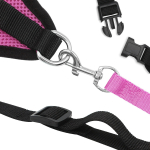 Arnes Pretal Pecho Ajustable Mascota Perro Gato + Correa - Imagen 3