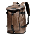 Mochila Bolso Con Candado De Combinación Simil Cuero Calidad - Imagen 10