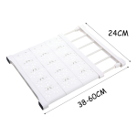 Estante Organizador Extensible Ideal Cocina Ropero 24x38-60 - Imagen 2