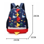 Mochila Infantil Escolar Dinosaurios 3d Divertidos Colores - Imagen 12