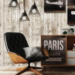 Papel Adhesivo Tapiz Pared Liston Claro Grueso Rollo 10 Mts - Imagen 3