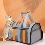 Bolso Transportador Para Mascotas Plegable Reflectivo Grande - Imagen 6