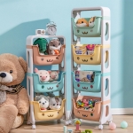 Organizador Infantil Para Juguetes Gran Capacidad 2 Estantes - Imagen 5