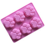 Molde De Silicona Galletas Tortas Postres Jabon Pata Animal - Imagen 2